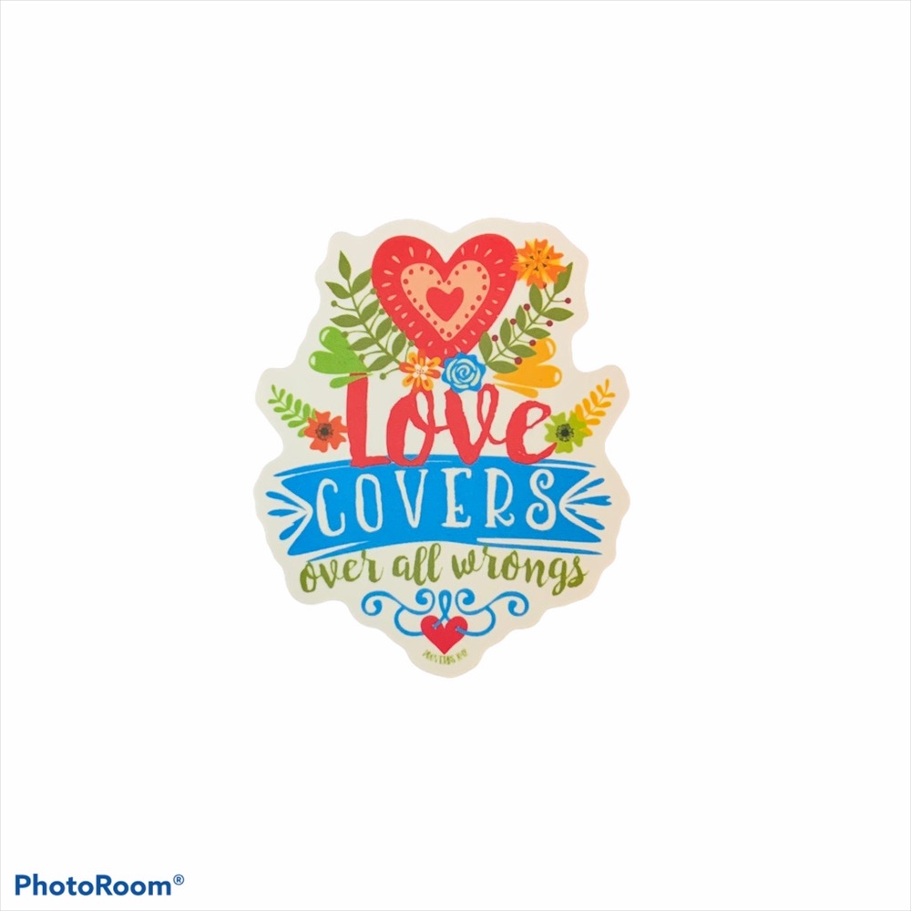 Christian Religious Bible Verse Sticker